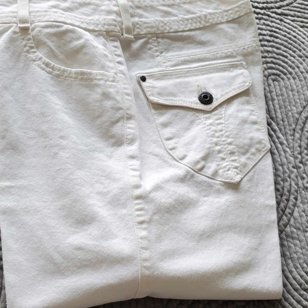 Eddie Bauer - 12 Tall Ecru Curvy NWT